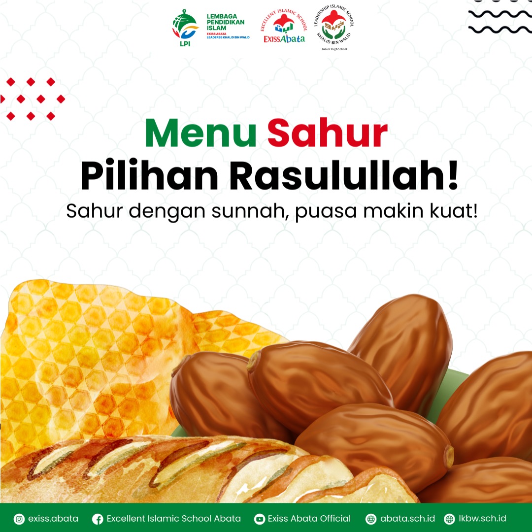 Menu Sahur Pilihan Rasulullah: Kurma, Madu, dan Roti Gandum