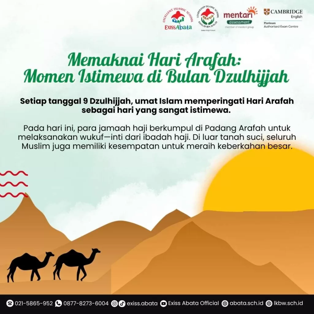Memaknai Hari Arafah: Momen Istimewa di Bulan Dzulhijjah