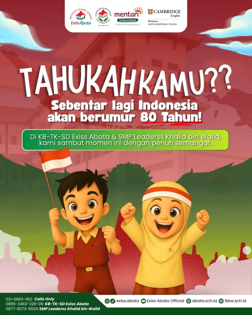 Tahukah Kamu? Indonesia akan Berumur 80 Tahun!