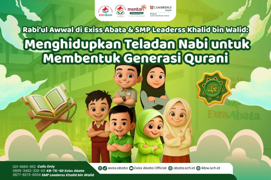 Rabi’ul Awwal di Exiss Abata & SMP Leaderss Khalid bin Walid: Menghidupkan Teladan Nabi untuk Membentuk Generasi Qurani